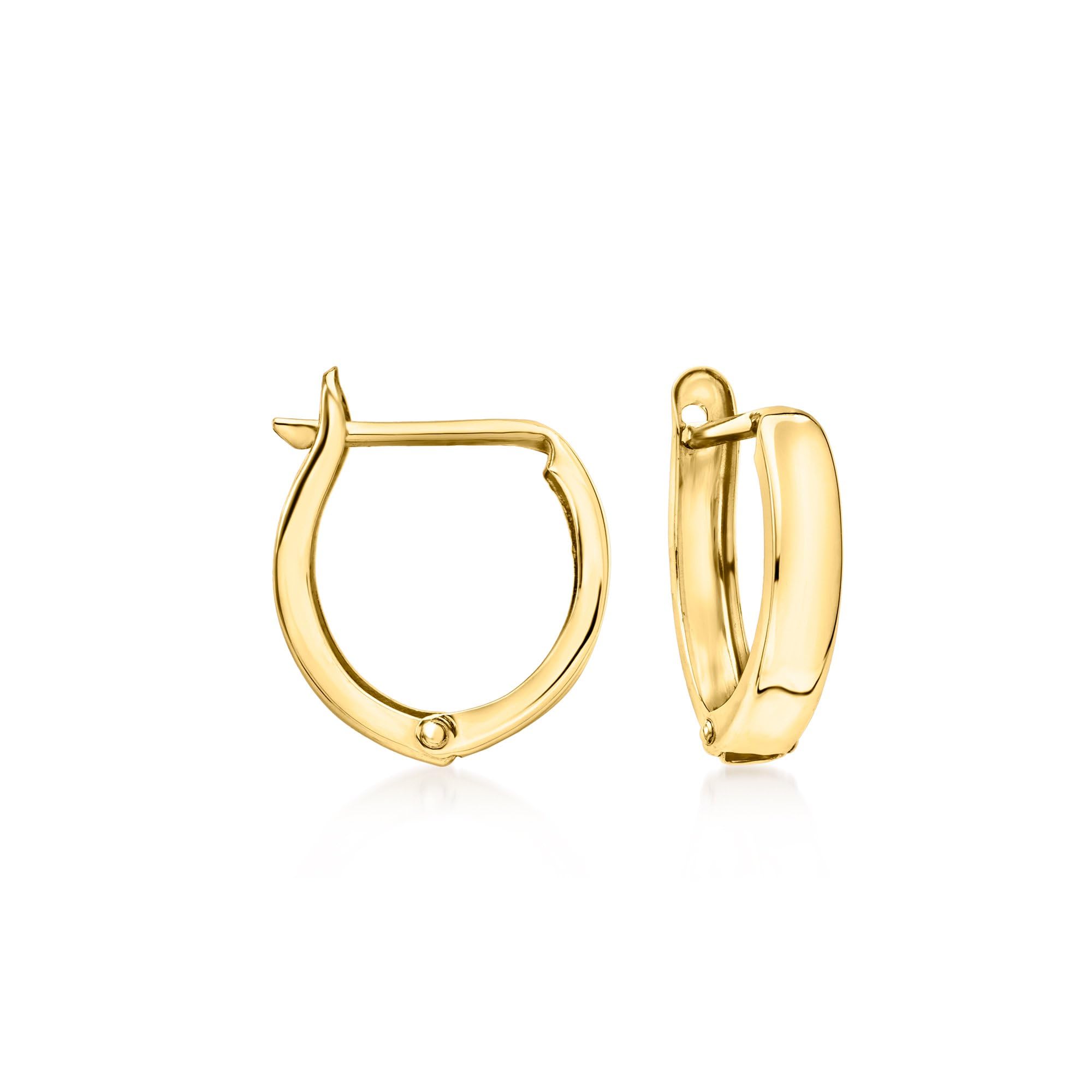 Pure Collection by Ross-Simons 14kt Yellow Gold Huggie Hoop Earrings