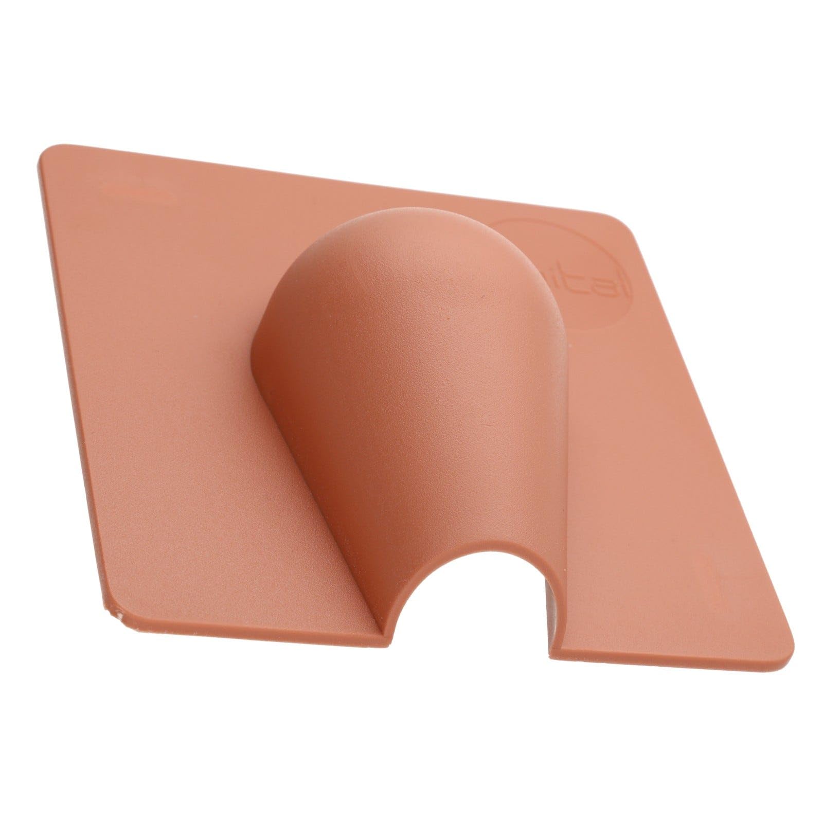 kenable Tapa de Pared Exterior para Cables Marrón - Cubierta de Orificio de Entrada/Salida para Ladrillos - 110 x 110 x 33 mm - Previene Filtración de Agua