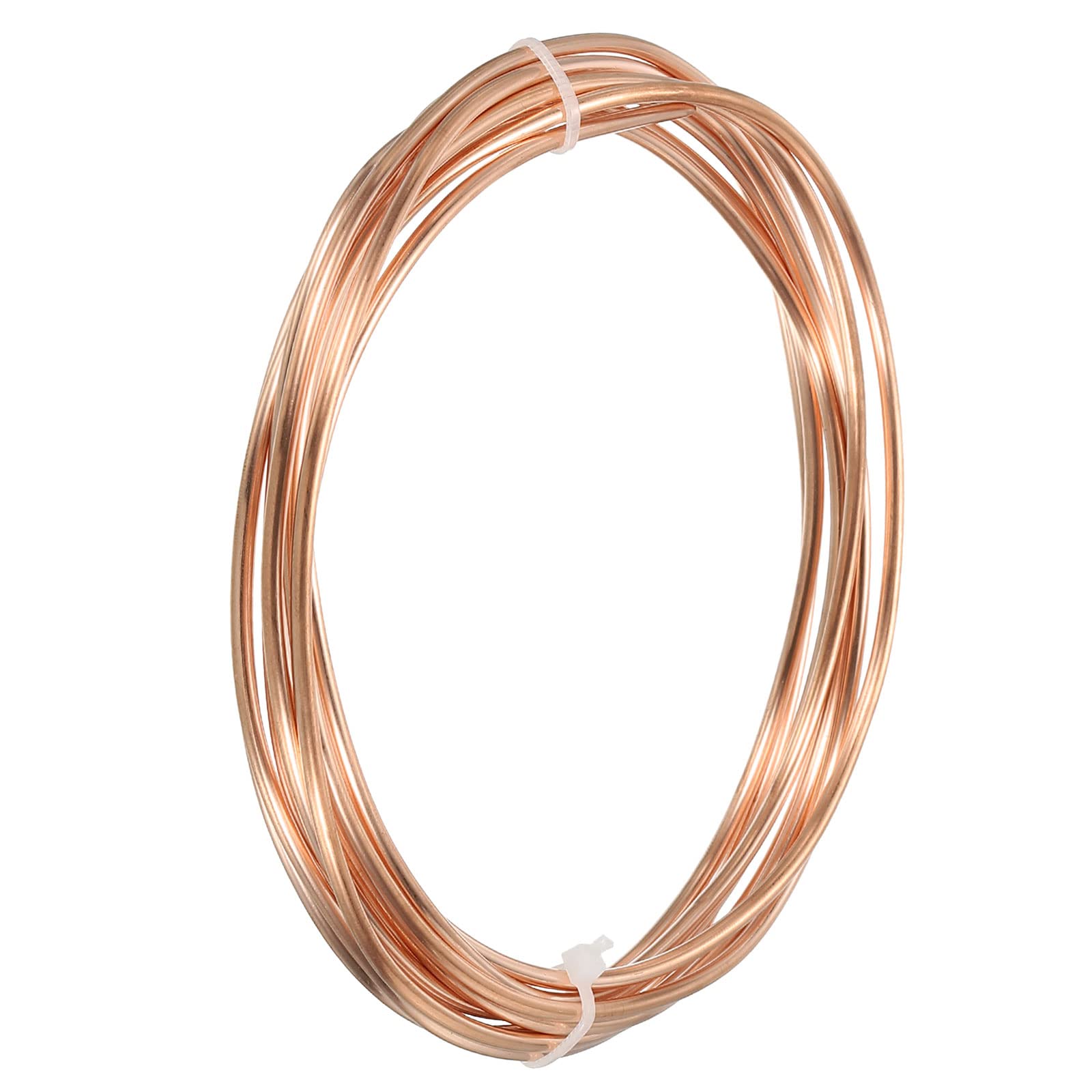 DMiotech 1.5mm x 2.5mm Long 3.0 M Refrigerator Copper Pipe Flexible Tubing for Compression, Air Conditioner Air Assist