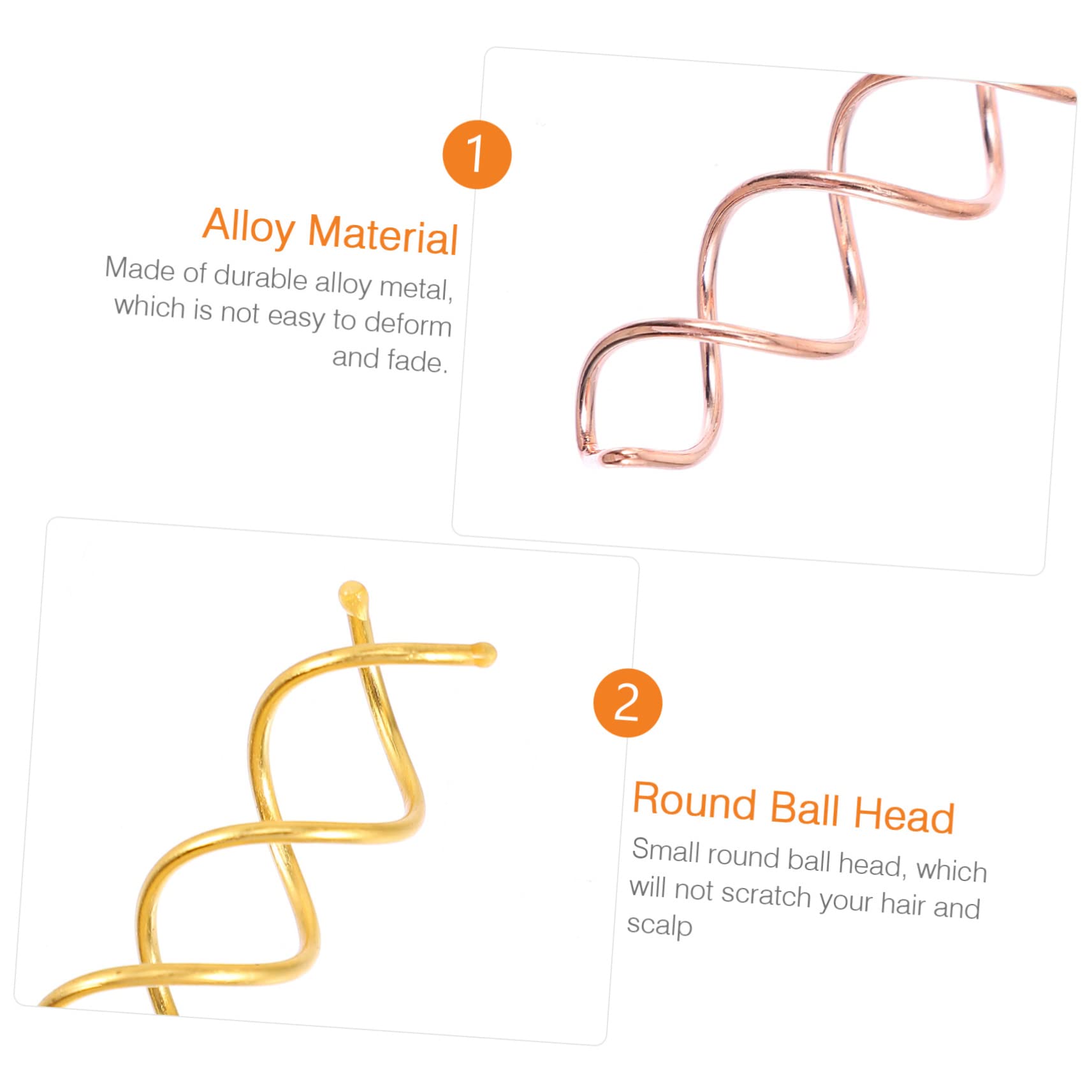 Healeved 90piezas De Cabello Invisibles Para Recogidos Clips De Peluquería Para Elegantes y Versátiles Para Bodas Sociales