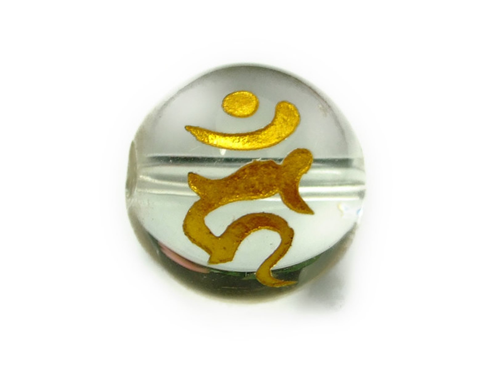 Amazon.co.jp: 【hinryo】梵字 AA 14mm 水晶 彫り 天然石