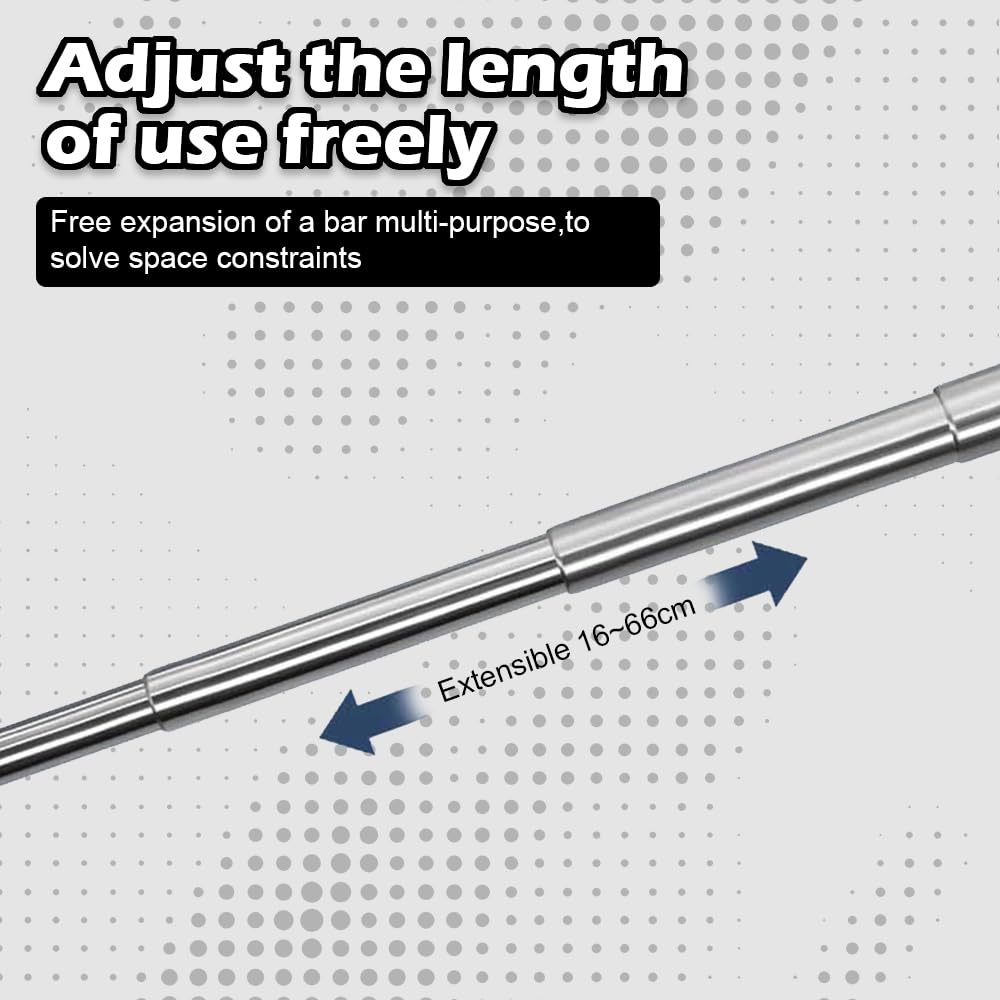 Hameçon serpent rétractable en acier inoxydable de 68,6 cm pour reptiles et animaux de compagnie, outil de manipulation extensible