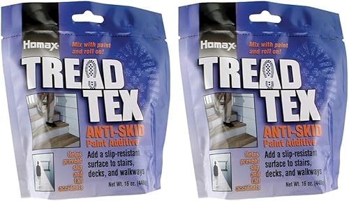 Homax Group Inc 8600 8600-6 Tread Tex - Aditivo de pintura antideslizante, 16 onzas (paquete de 2)