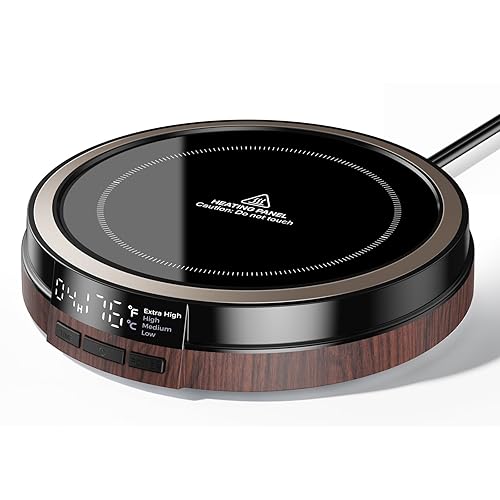 Coffee Mug Warmer for Desk, 50W Fast Heating Cup Warmer