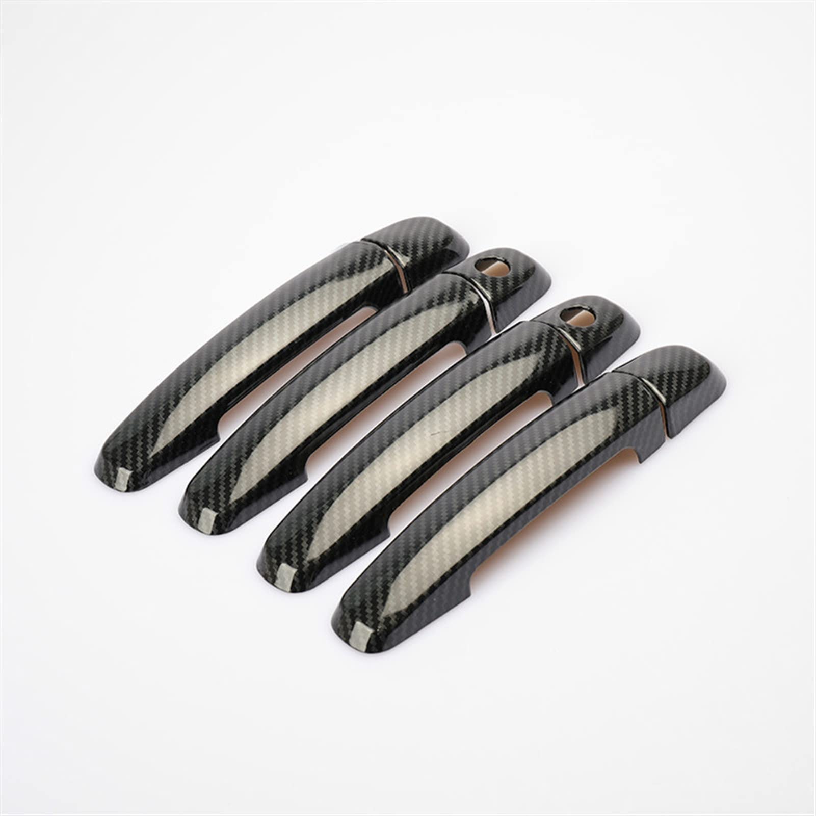 Fahbstr 4 Exterior Door Handle Cover For Suzuki Ertiga 2012-2017 Chrome Carbon Fiber Car Door Handle Cover Trim Sticker(4)
