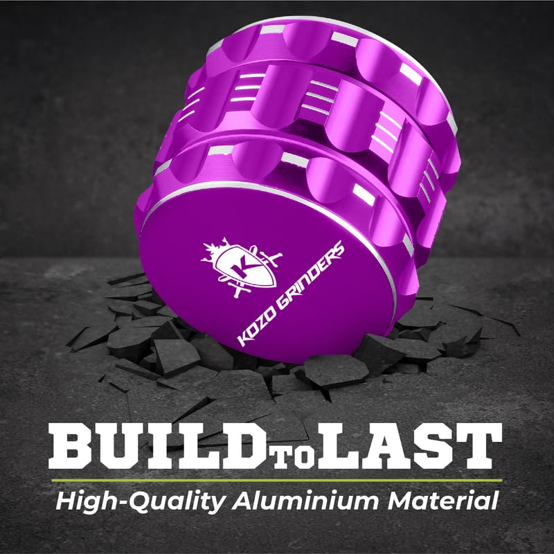Amazon.com: Kozo 2.5 Inch Grinder Mills, Aluminum (Purple