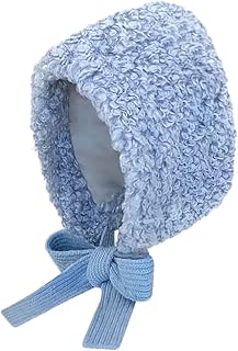 Gorro de forro polar bereber de color sólido para invierno, cálido, con capucha, para esquí, senderismo, al aire libre, para mujer, resistente al viento, con orejeras