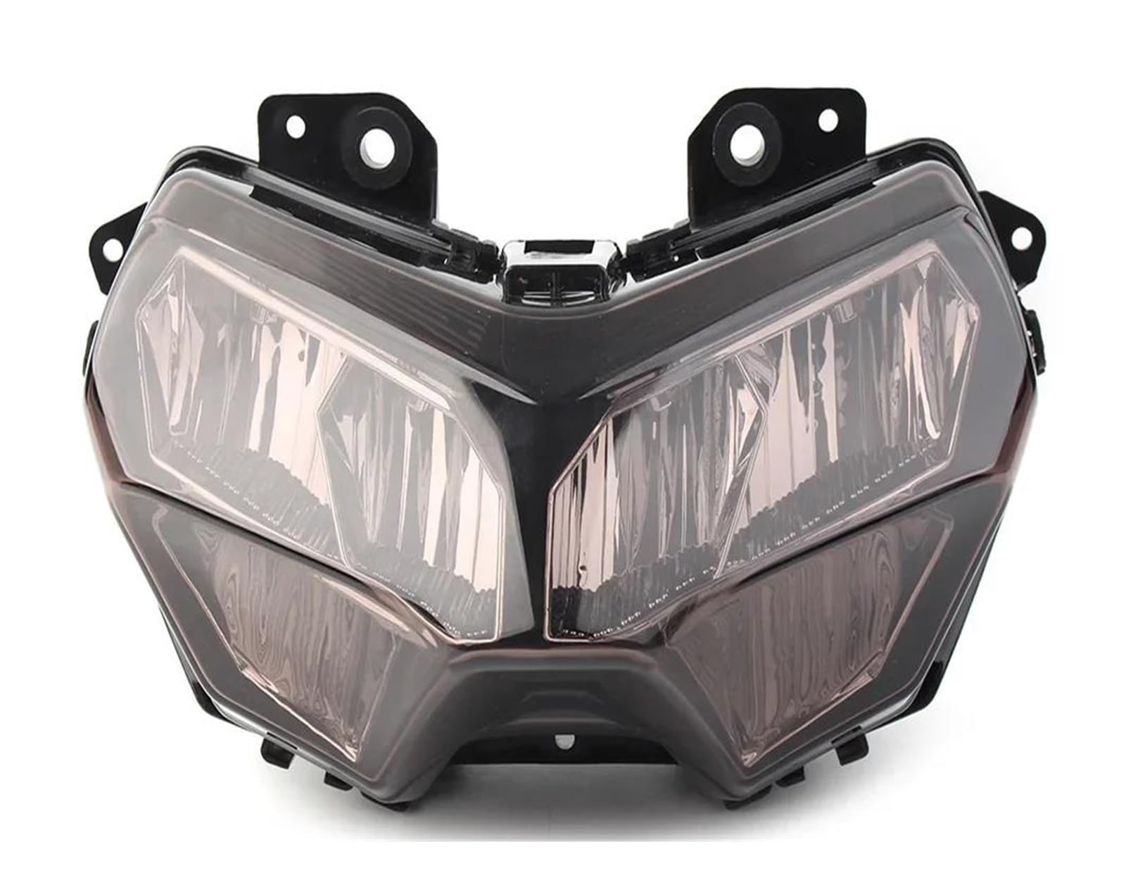 Phare avant moto anti buée pour Kawasaki Ninja Z400 Z650 bloc feux fumé