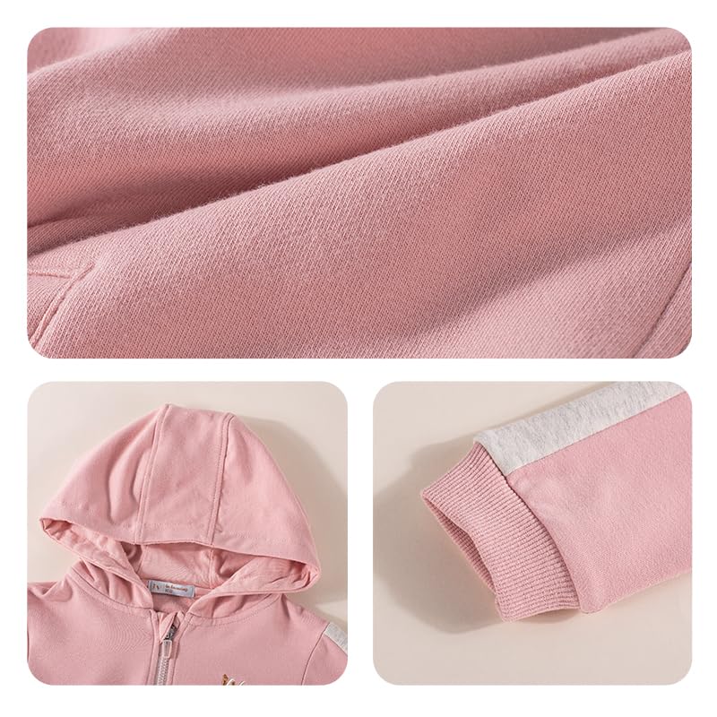 Toddler Hoodie Sweatshirt Girl & Boys Zip Up Hoodie, Kids Spring Jackets Girls3