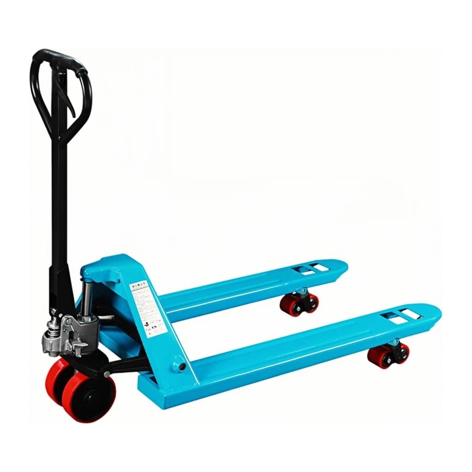 Adjustable Fork Pallet Truck Manual Pallet Jack with Handle Pedal Release for Warehouse Transport Tasks(Small)