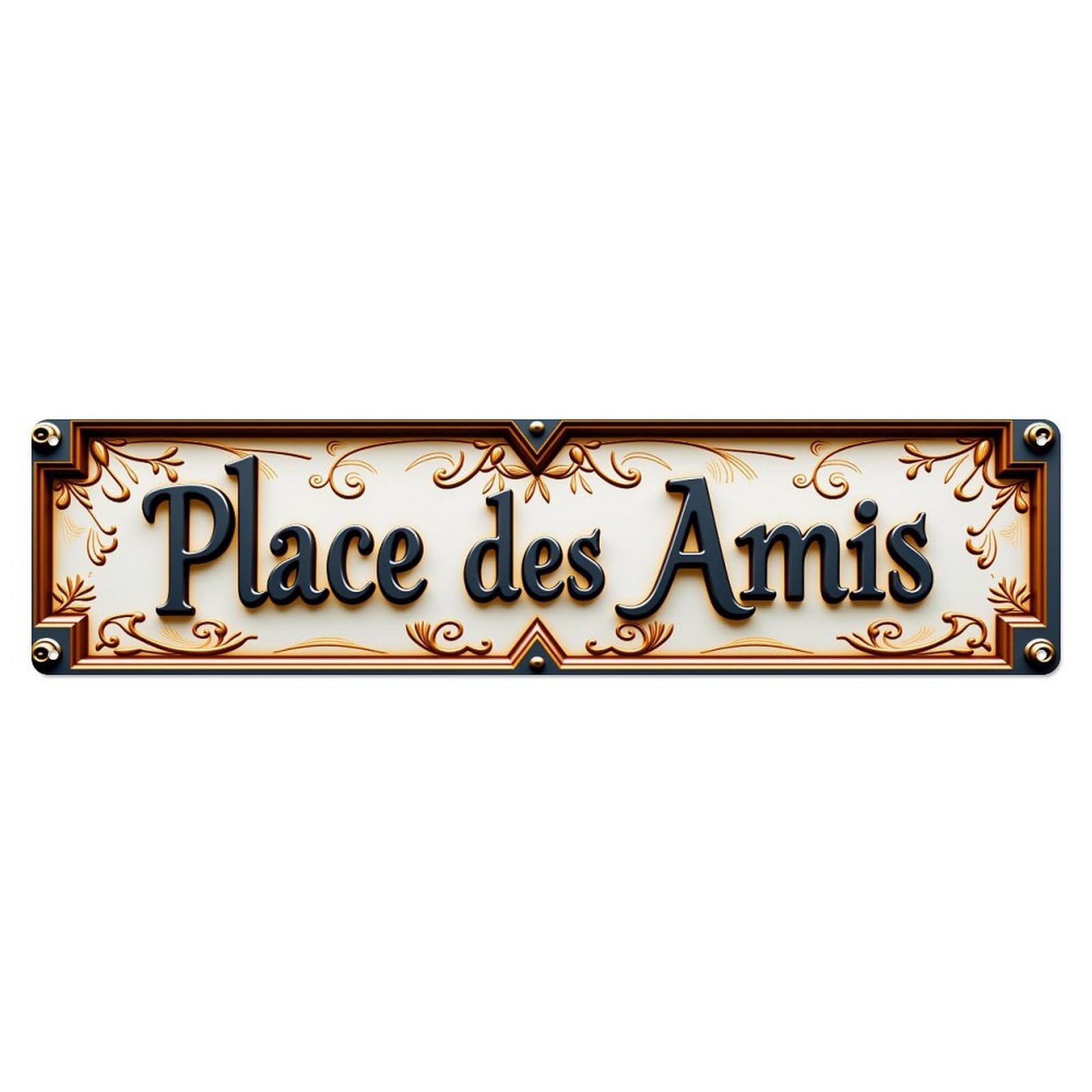 Ornate Frame Decorative Sign Art Tin Sign Vintage Metal Poster Retro Bar, Home, Man Cave, Kitchen, Laundry Room Wall Art Decor Gift 4x16 Inch