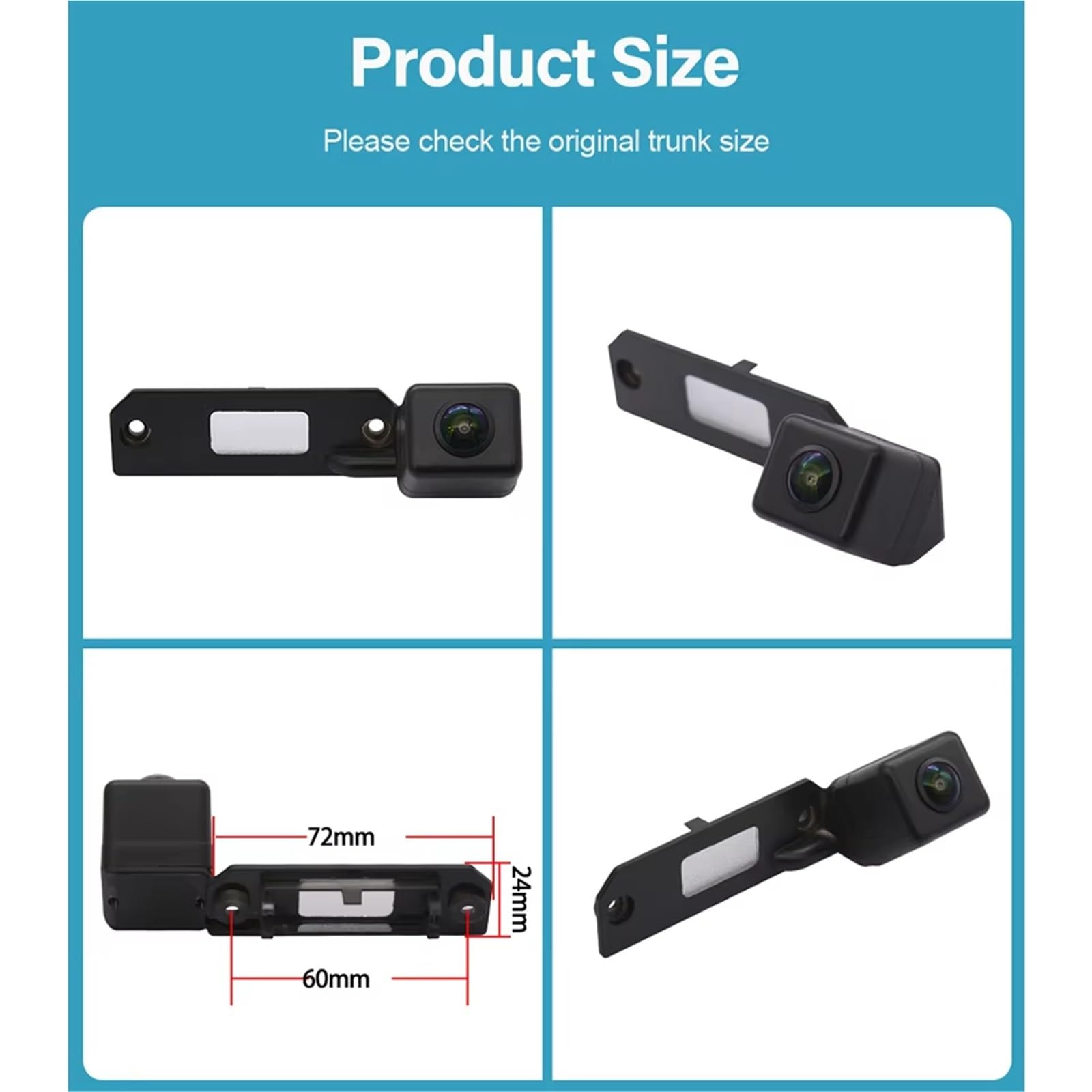 Caméra De Recul Avec Vision Nocturne Pour Porsche 911 Cabriolet 964 993 996 968 Carrera 4S Cabriolet Coupé GT2 GT3 Turbo Targa Boxster 986 Base S Roadster