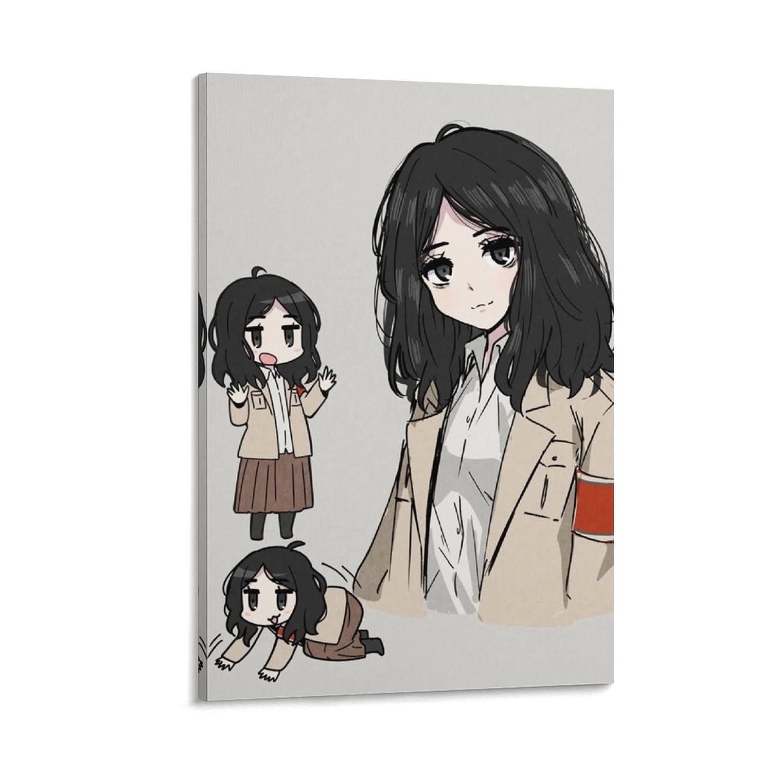 Amazon｜進撃の巨人ピーク・フィンガー漫画アニメキャンバスアート 