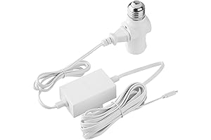 Wyze Lamp Socket: Power Adapter for Wyze Cam Surveillance System