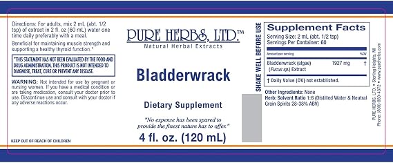 Pure Herbs, Ltd. Bladderwrack (4 oz.)