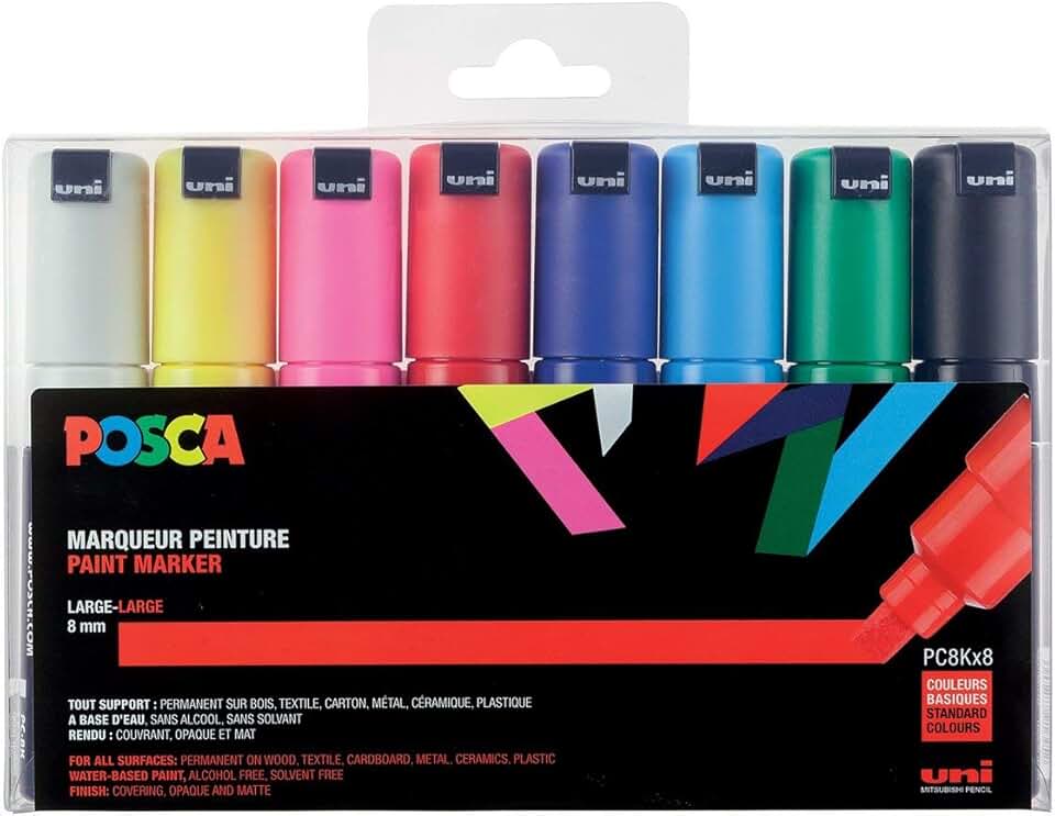 wide tip paint markers