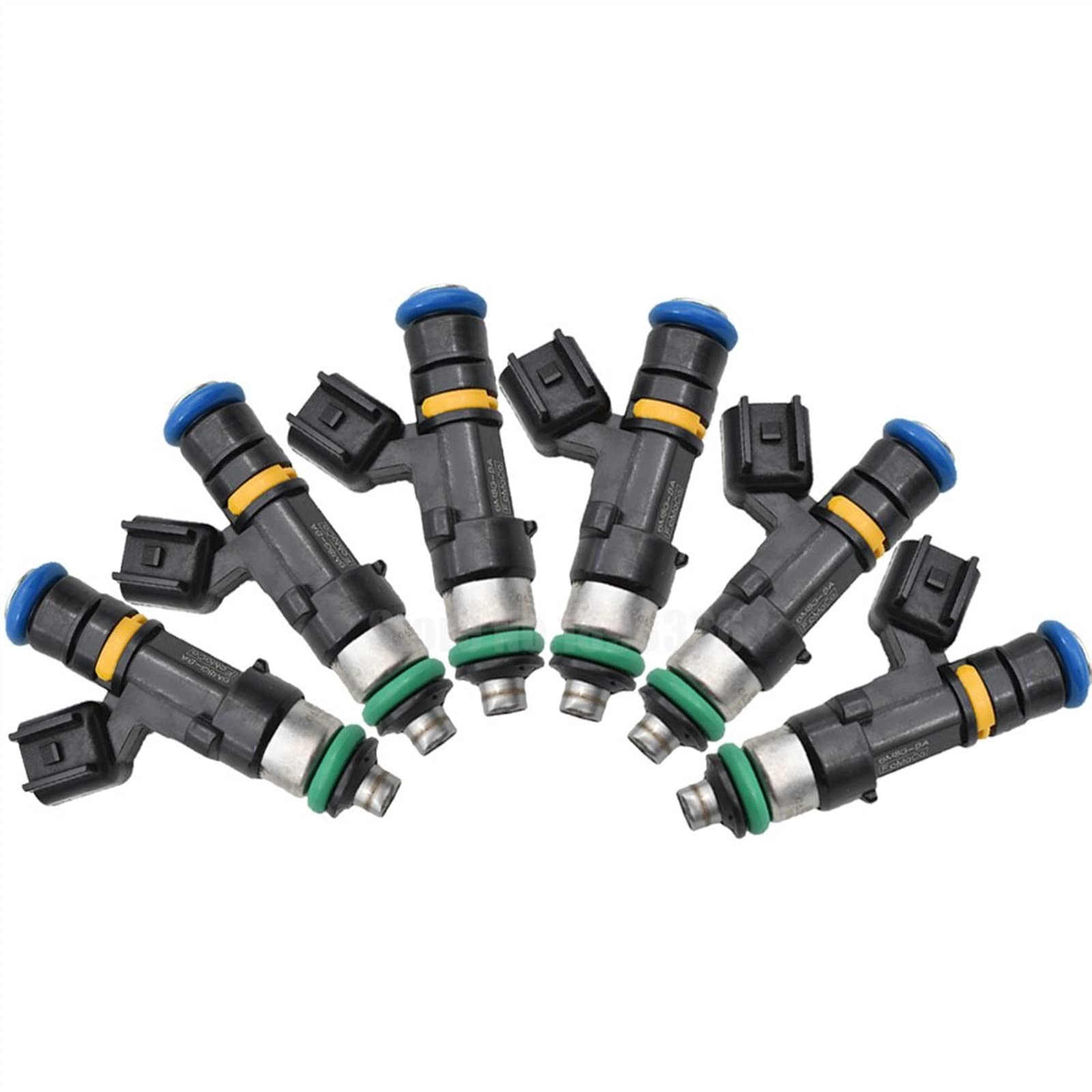 Dla A-udi A4 Dla TT Z Silnikiem Turbo 1.8T 20V 1999-2005 6 Sztuk 650cc Zasilacz Samochodowy Silnik Dysza Wtryskiwacza Benzyny EV14 60lb E85 0280158117 wtryskiwaczy paliwa