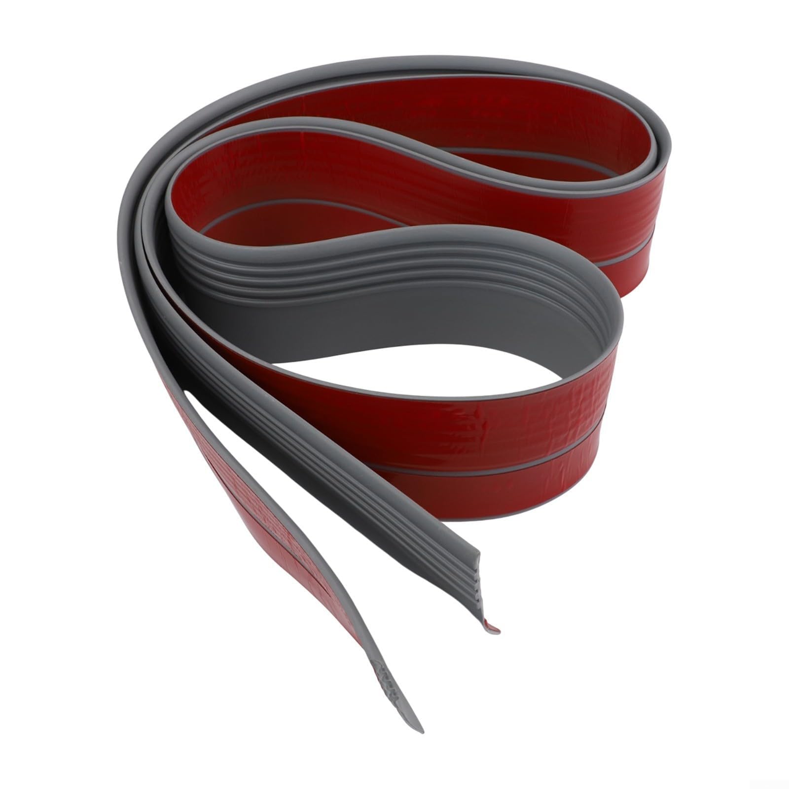 Bordo antiscivolo per gradini, 3 m, in gomma vinilica grigia, per interni ed esterni, perfetto per pavimenti in legno e marmo, sicurezza e durata per il miglioramento della casa