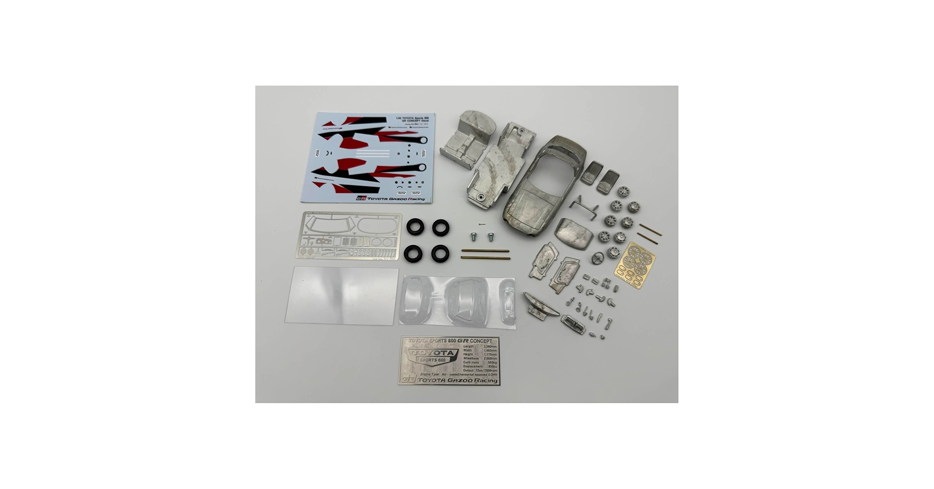 Amazon | 1/43 トヨタ スポーツ 800 GR CONCEPT メタルキット