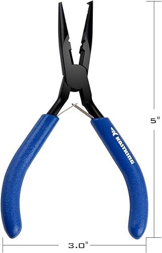 Vista 12 de KastKing Intimidator Fishing Pliers, Corrosion Resistant Polymer Coated Fishing Tools, Tungsten Carbide Cutters, Saltwater Resistant Fishing Gear D