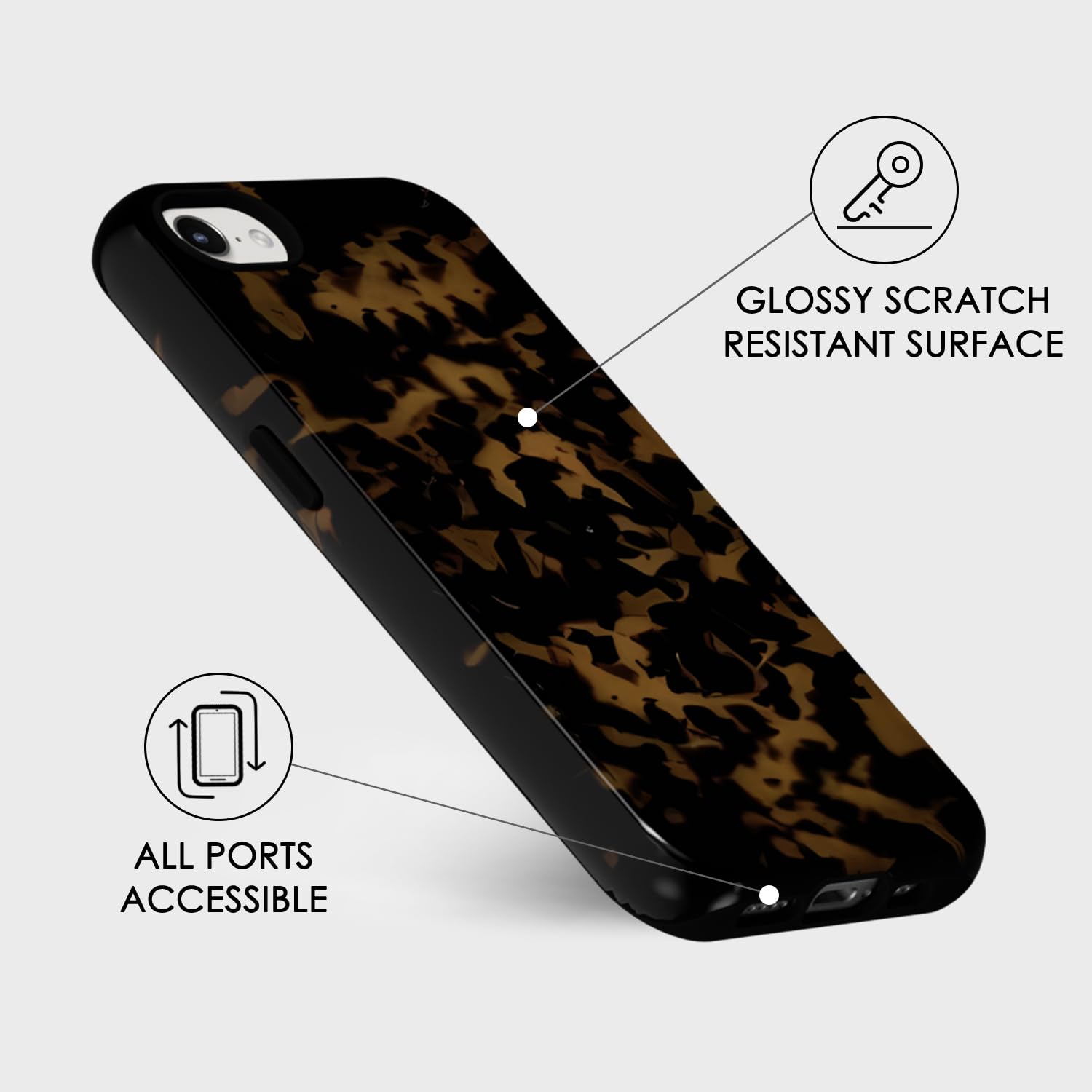 Amazon.com: Svanove Tortoise Shell Phone Case for iPhone SE 2nd 3rd Generation Case Girly, Cute Tortoise Case for Women, Luxury Trendy Retro Amber Pattern Animal Print Design, Aesthetic Turtle Hard Shell Cover : Amazon.com: Svanove Tortoise Shell Phone Case for iPhone SE 2nd 3rd Generation Case Girly, Cute Tortoise Case for Women, Luxury Trendy Retro Amber Pattern Animal Print Design, Aesthetic Turtle Hard Shell Cover :