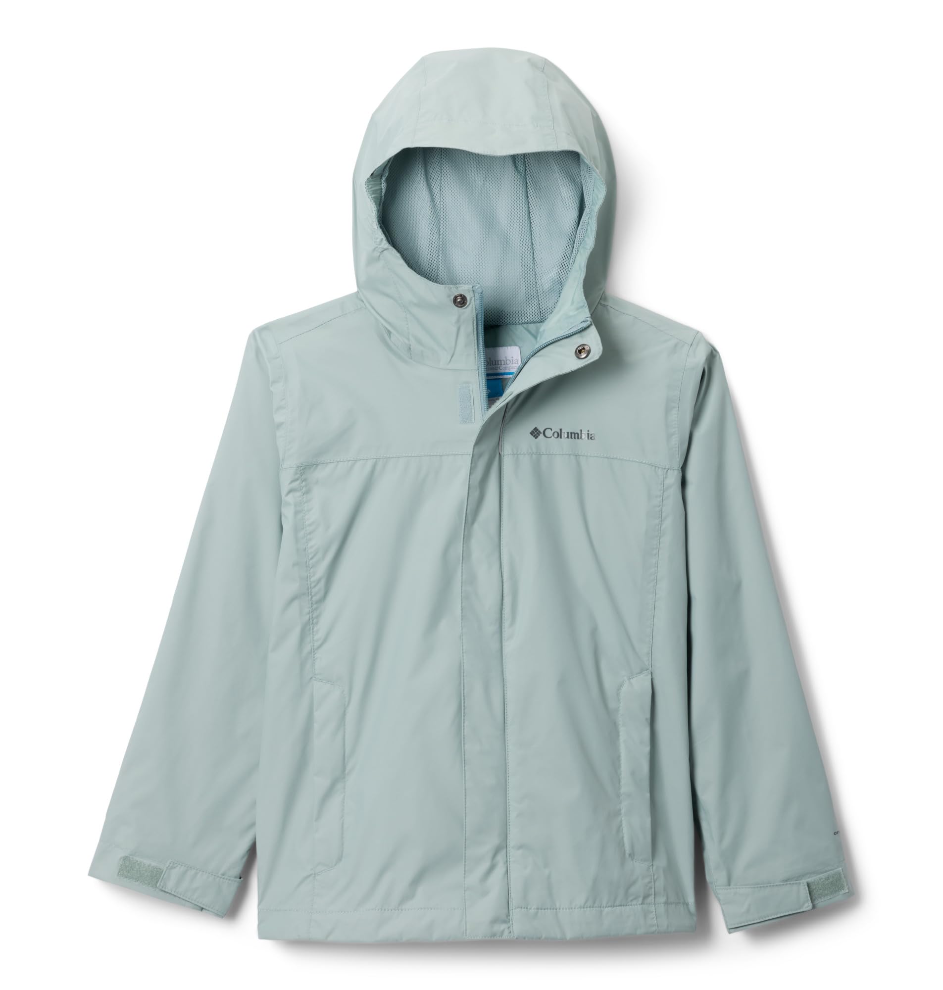 Columbia Youth Watertight II Waterproof Rain Jacket, Crushed Blue, X-Large