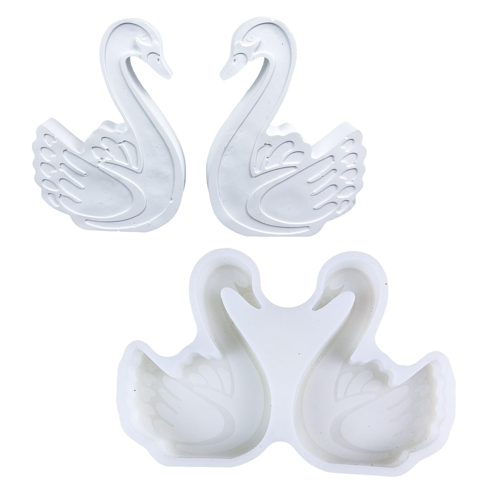 Stampo ornamentale a forma di animale Stampo in silicone flessibile per la decorazione della casa gesso pratico strumento per la creazione di gioielli