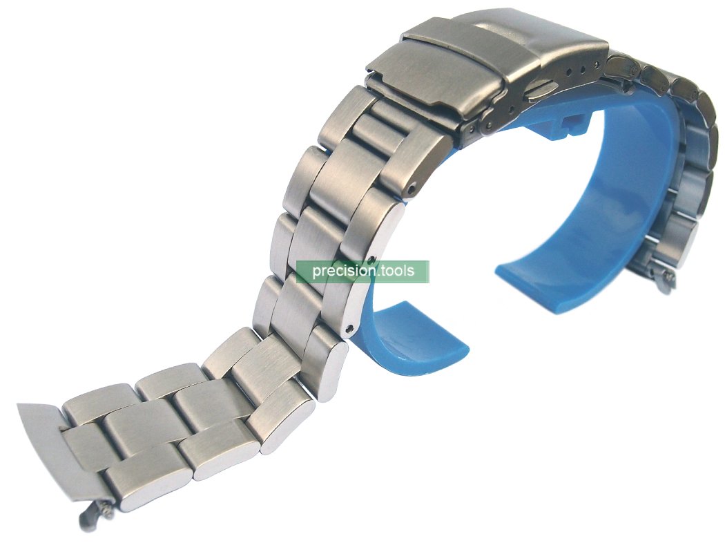 tools852.com19mm Stainless Steel Oyster Type Replacement Bracelet for Scuba 6139-6002 6005 6009 Pouge