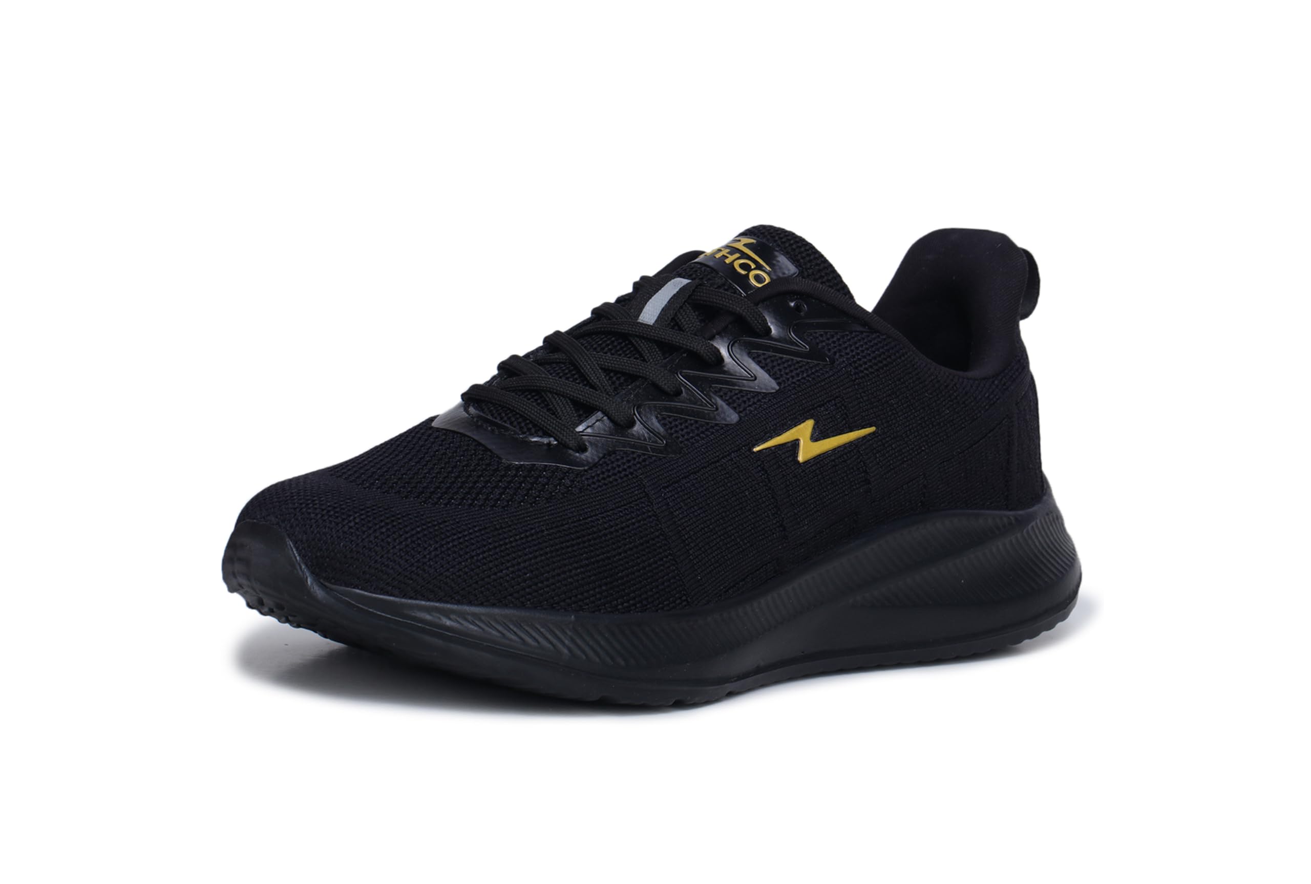 ATHCO Koach Black Running Shoes - Image 1