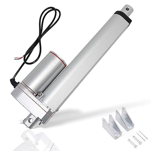 Rastreador solar de Eco-Worthy, muy resistente, carga de hasta 330 lb, accionamiento lineal, multifunción, uso automático electrónico, 6", 12v