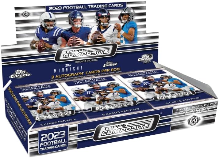 2023 Topps Composite Football Sealed Hobby Box (12 Pks/Box)