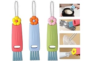 3-in-1 Cup Lid Gap Cleaning Brush