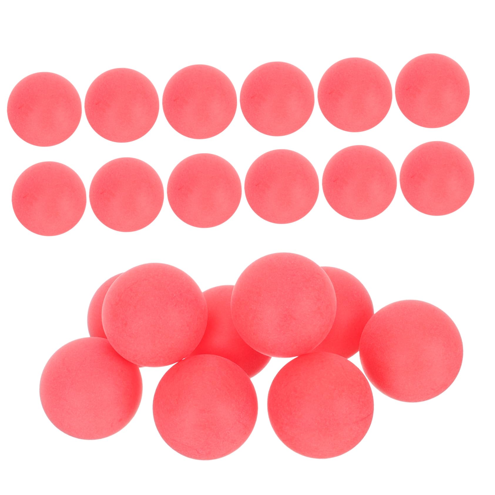 Mikikit Plastic Table Tennis Balls 100pcs in Raffle Drawing Balls Seamless Durable for Celebrations