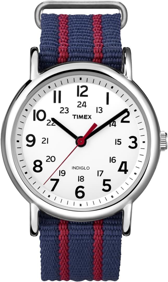 TIMEX Weekender Round 38mm White Dial Analog Men Watch - T2N747UJ