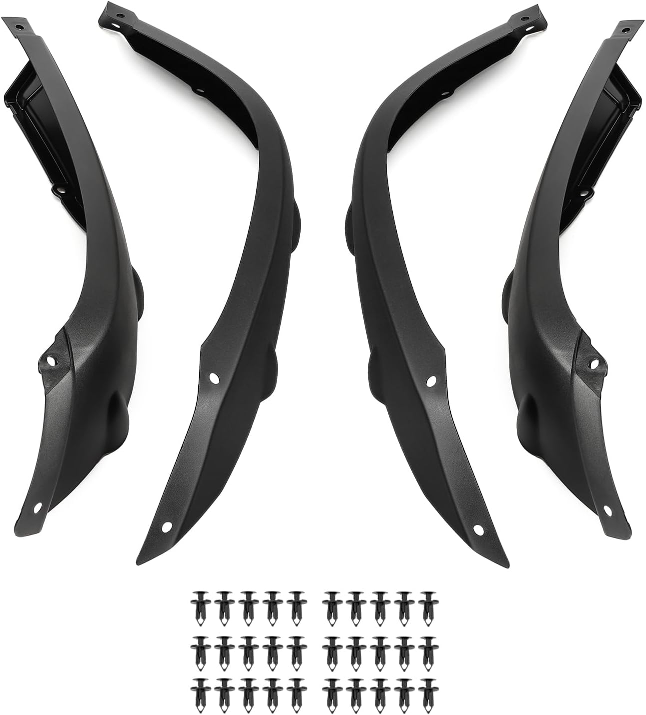 M MATI Fender Mud Guards for Honda ATV Rincon 680 650 TRX680 TRX650 2003-2023 61866HN8000ZA 80221HN8000ZA 90653HC4900