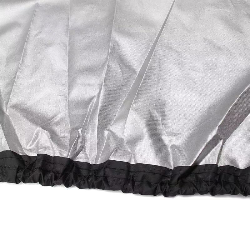 Housse de Barbecue imperméable pour Barbecue d'extérieur 190 x 71 x 117 cm, Noire