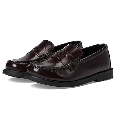 Florsheim Kids Croquet Penny Loafer Jr. (Toddler/Little Kid/Big Kid) Boys Shoes Burgundy