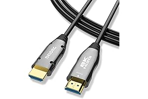 8K Fiber HDMI Cable 100ft: Experience Visual Nirvana in Your Home Entertainment