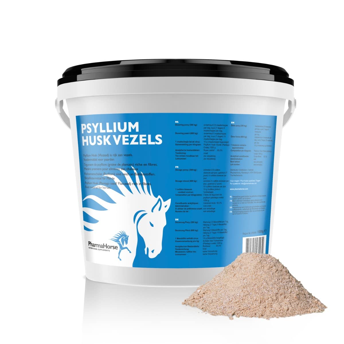 Pharma Horse Psyllium – Nero – Taglia 1 Kilo