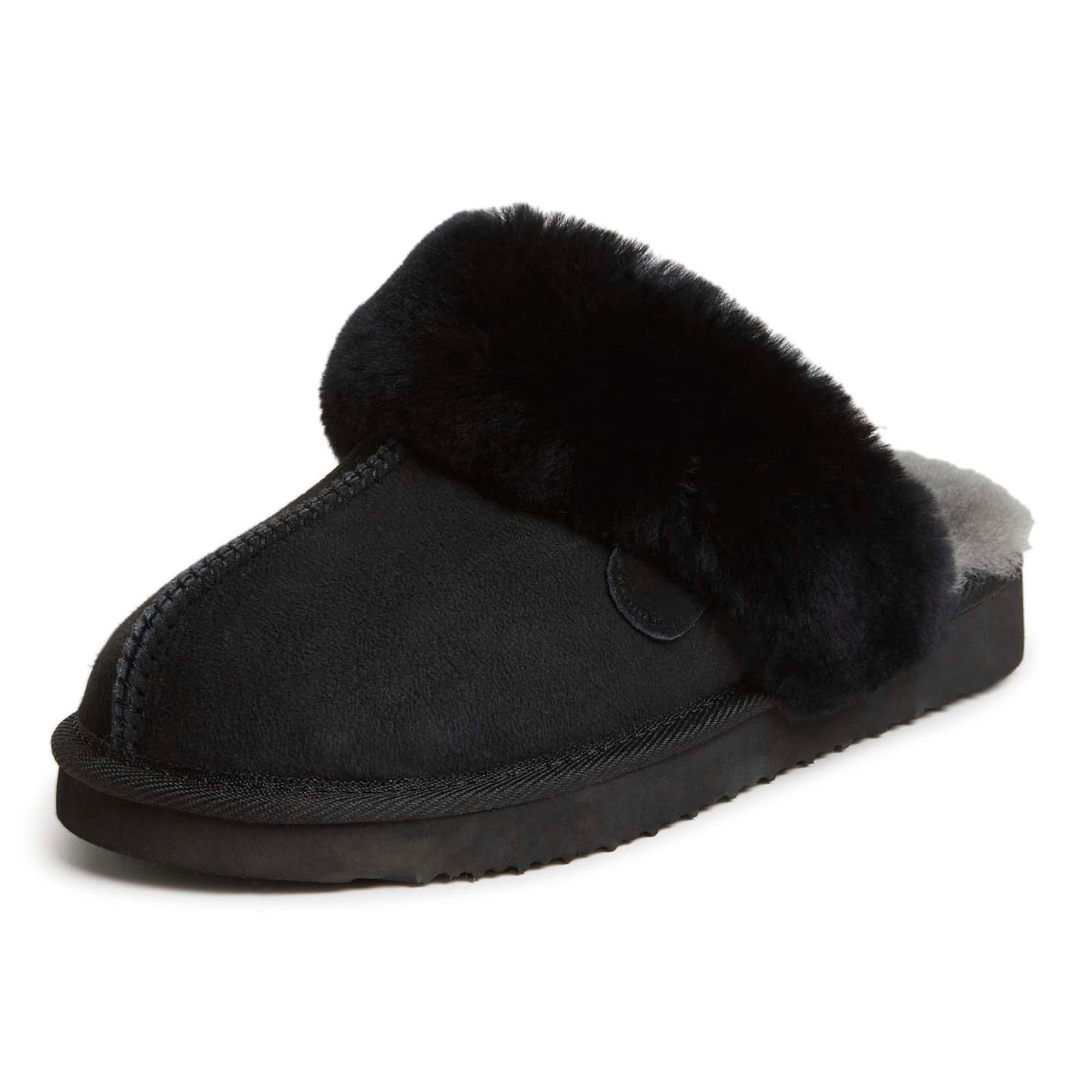 Fireside Sydney Genuine Shearling Scuff