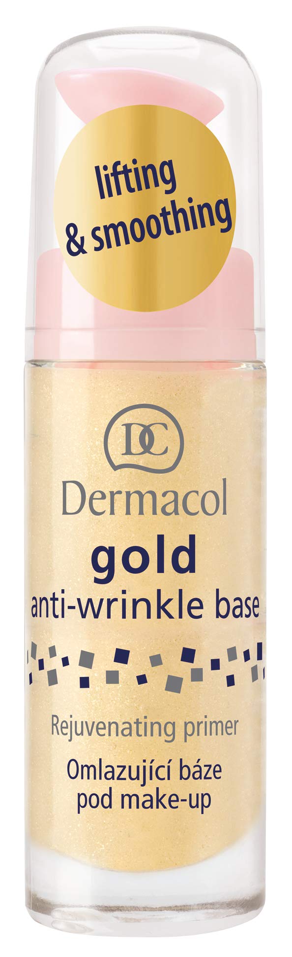 DermacolGold Anti-Wrinkle Make Up Base Rejuvenating & Smoothing Make-up Base with Active Gold - 15ml / 0.53 oz