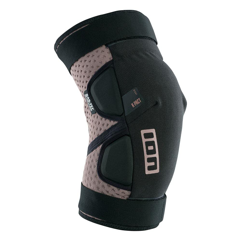 Ion K-Pact Rodilleras para Bicicleta Negro/Arena Gloomy 2023: Tamaño: L