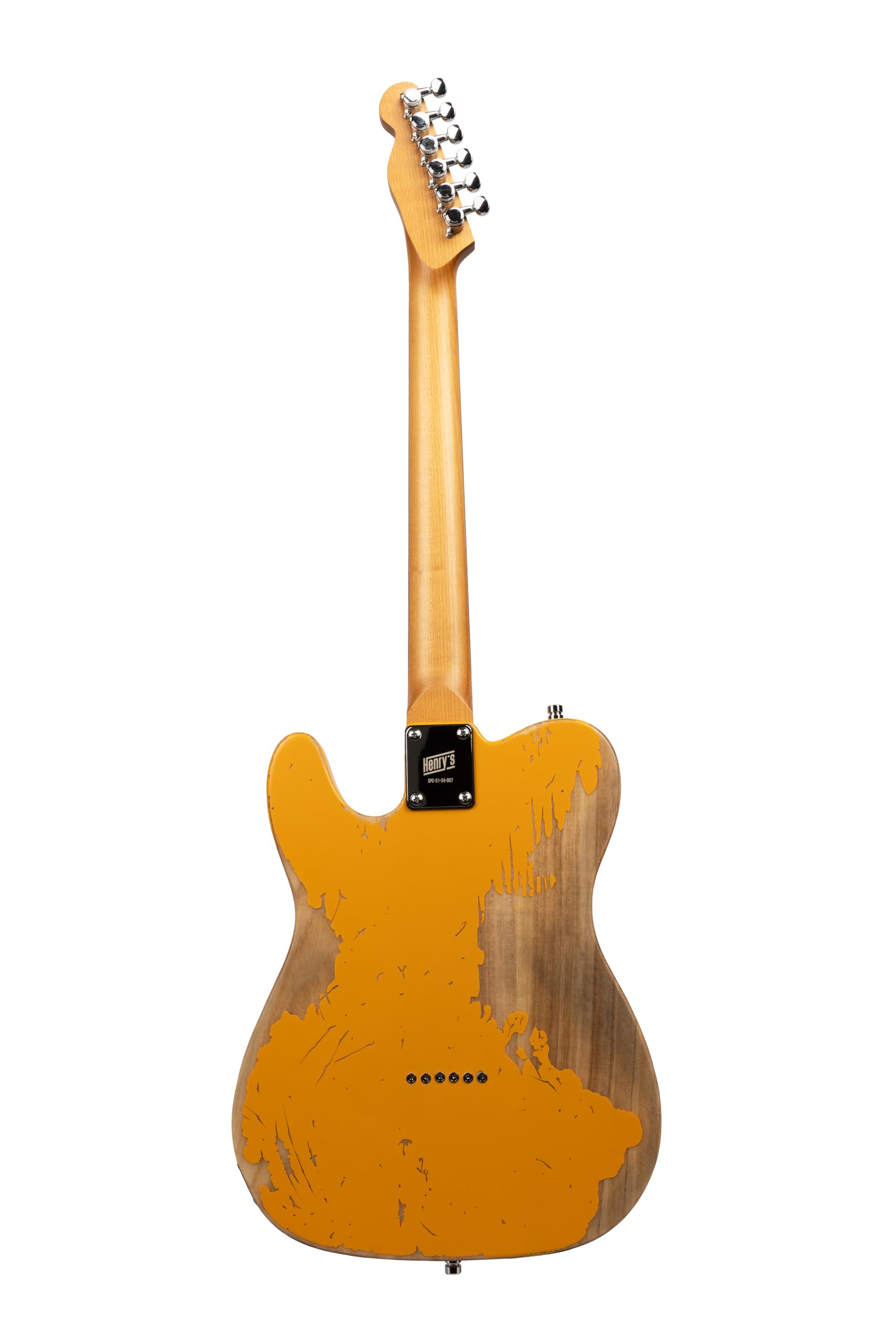 Henry's Space TL-1C The Comet Yellow Relic - Chitarra elettrica