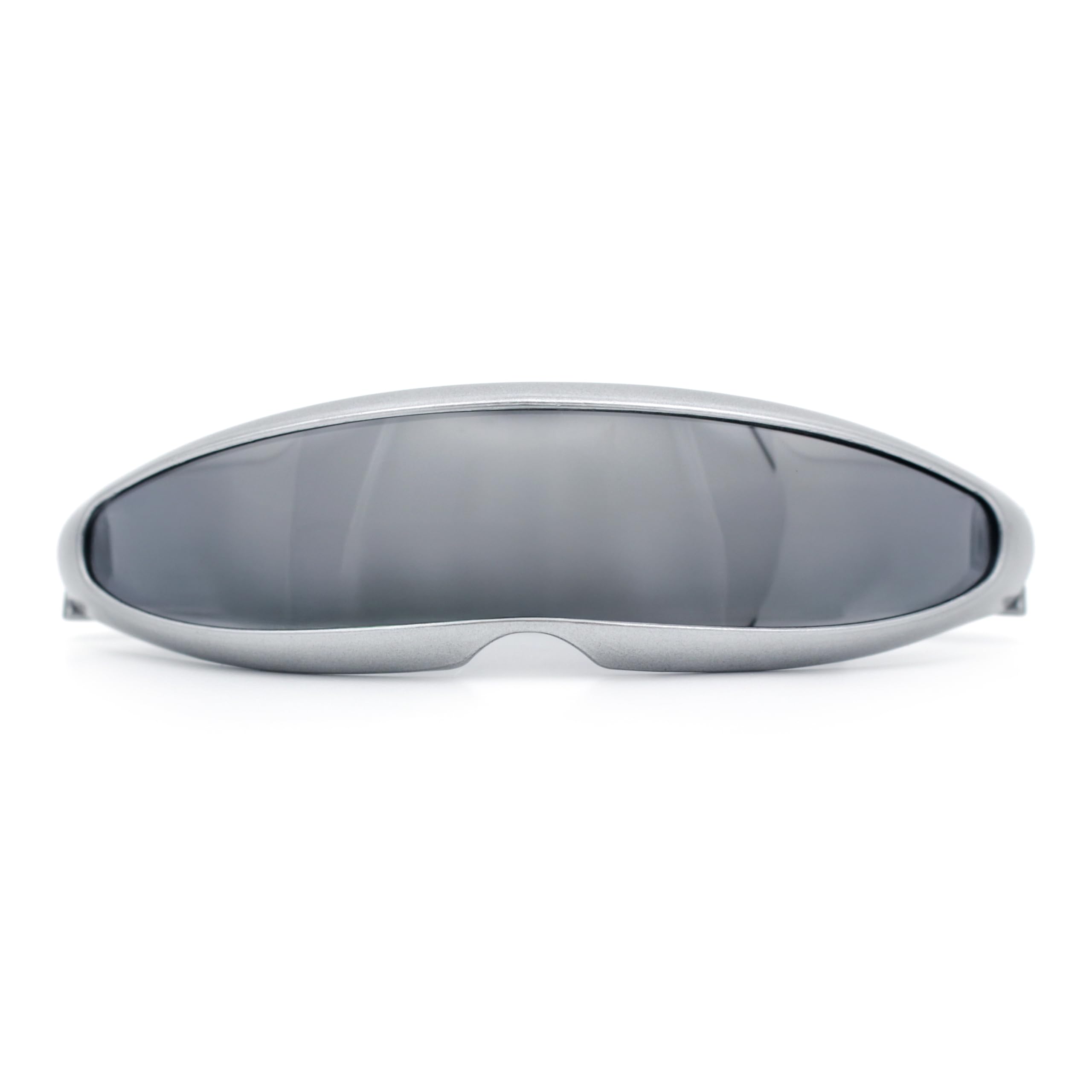 SA106 Mirror Lens Monolens Cyclops Robotic Futuristic Sunglasses