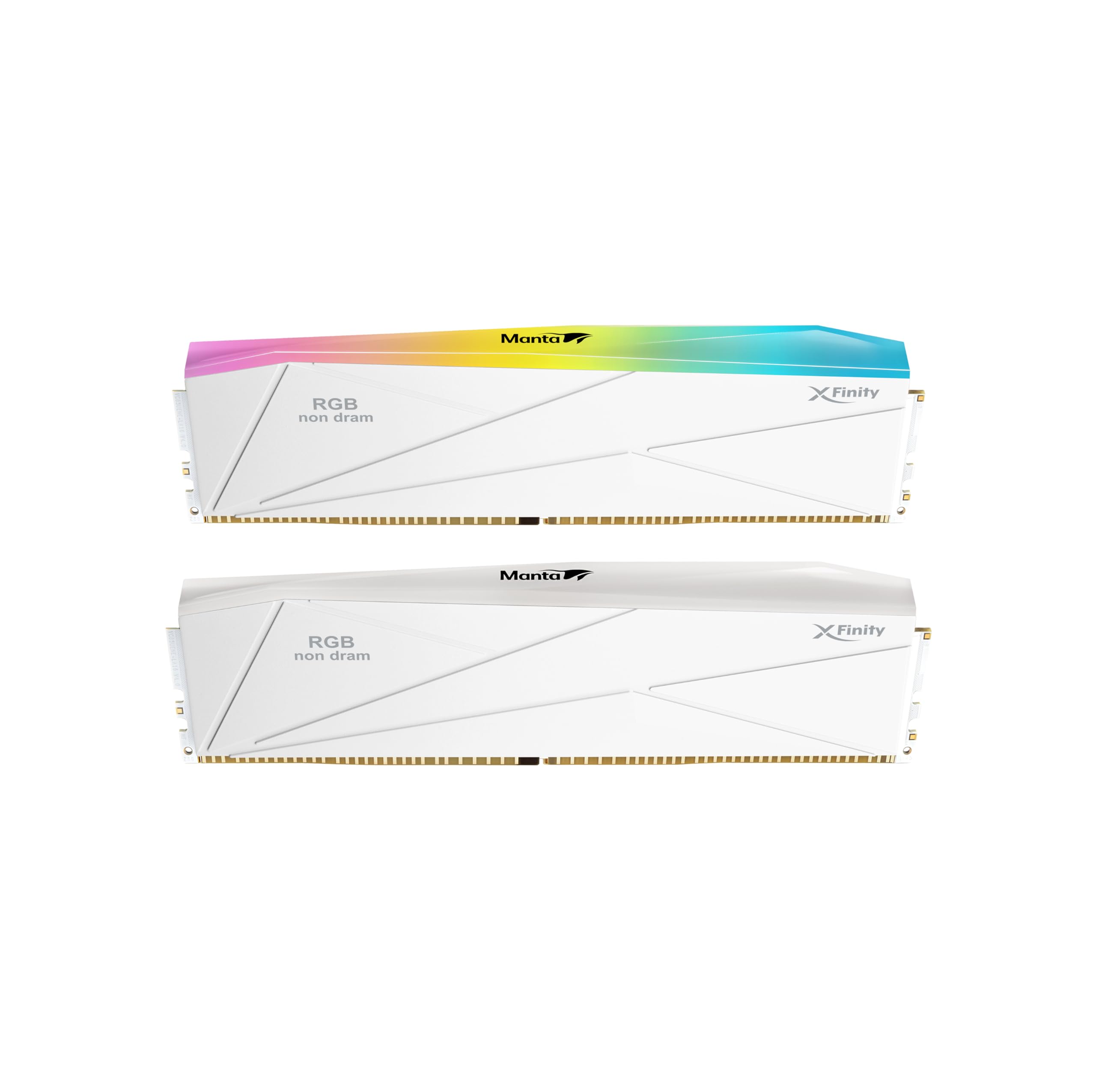 V-Color Manta XFinity RGB Series SCC 白 Supports Intel® 200S Boost | DDR5 | [Manta] XFinity RGB
