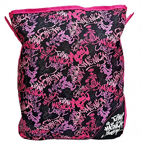 Bolsa Tote Bag Turma da Monica Jovem Street Pacific 723135 Cor: Preto