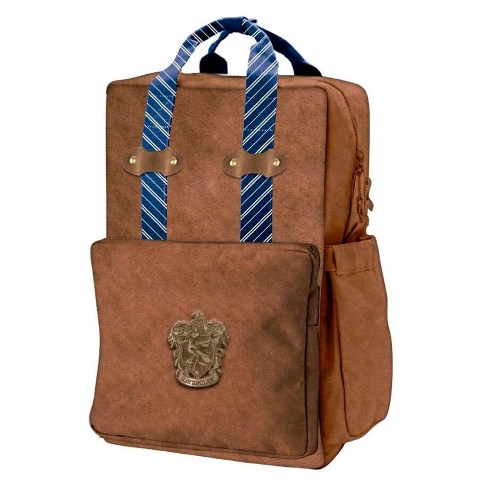 CERDÁ LIFE'S LITTLE MOMENTS Harry Potter Ravenclawn-35x27x18cm-Unisex Casual Fashion Leatherette Backpack