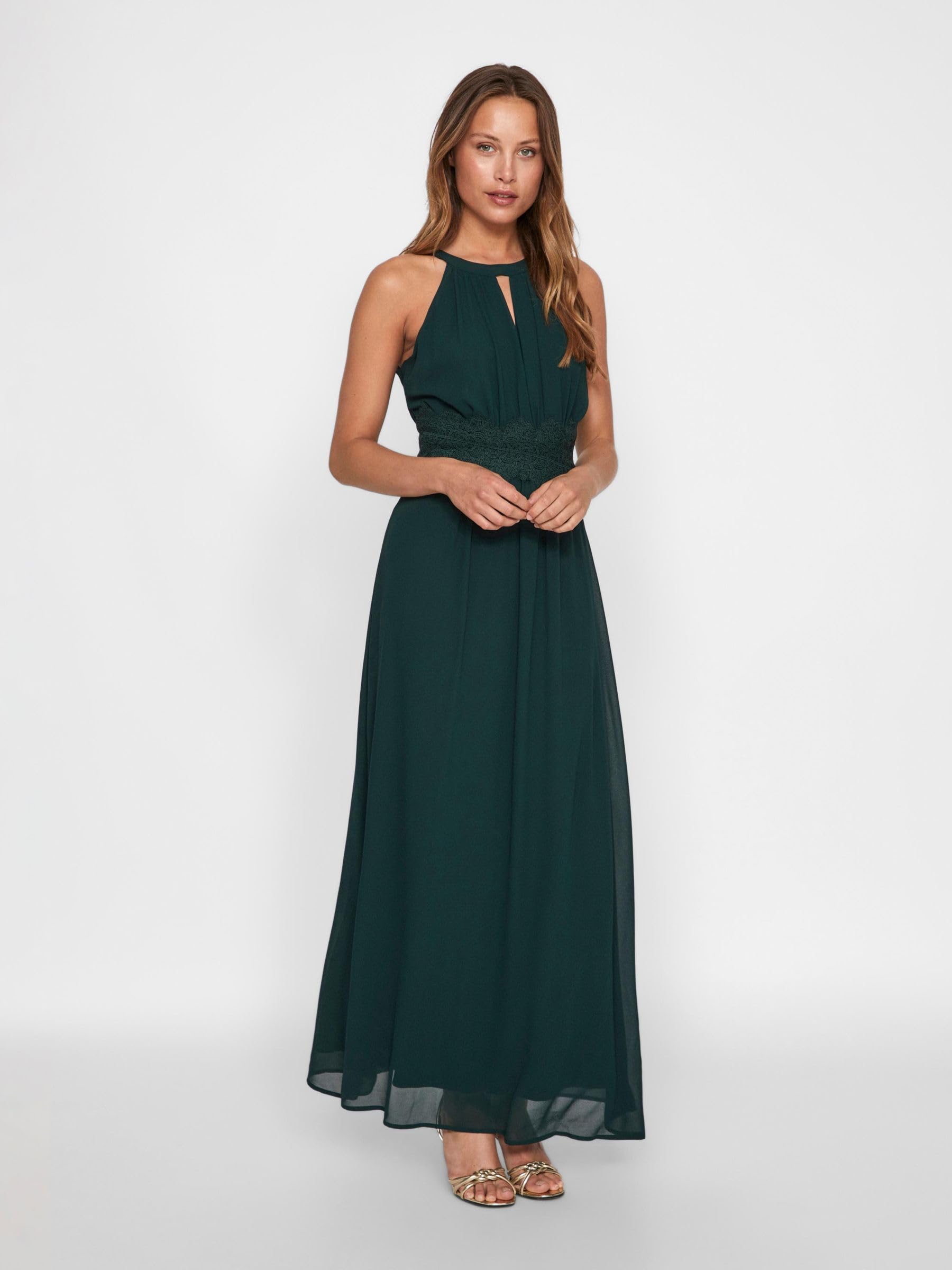 Vila Maxi Dress VIMILINA Halter Neck