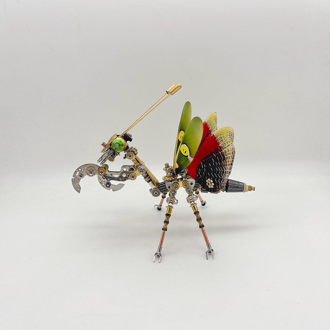 Puzzle in metallo 3D, 300 pezzi, 3D Steampunk, modello di adoratrice meccanica 3D, giocattolo di montaggio per bambini adulti