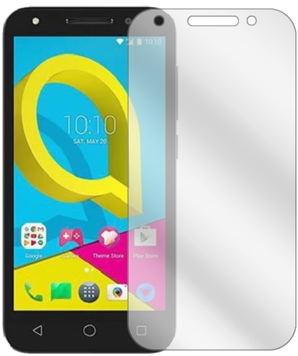 dipos I 6X Pellicola Protettiva Compatibile con Alcatel Pop4 Pellicola
